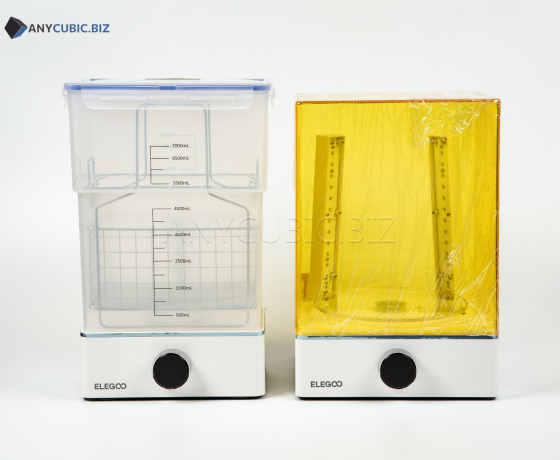 Фото 5 - Полімеризаційна камера (УФ-камера) та Мийка Elegoo Mercury XS