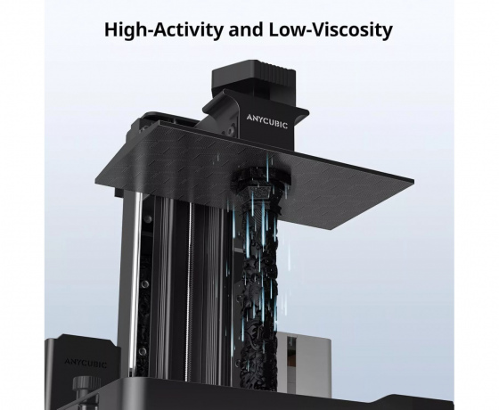 Фото 9 - Фотополимерная смола Anycubic High Speed ​​Resin 2.0 Серый
