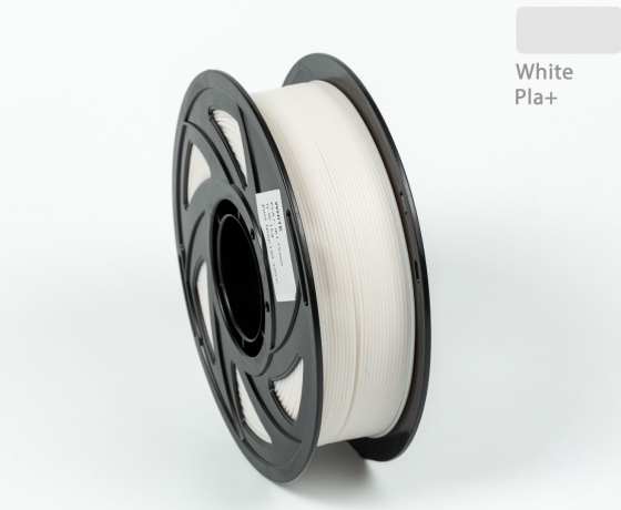 Фото 4 - Білий PLA Plus (ПЛА плюс) пластик філамент для 3D принтера 1кг, 1.75мм, 330м Filament