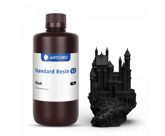 Фото 2 - Фотополімерна Стандартна смола v2 Чорна Anycubic
