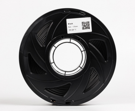 Фото 3 - Чорний пла плюс пластик для 3D принтера ✪1кг✪1.75мм