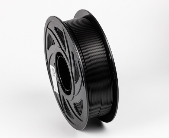 Фото 2 - Черный Матовый Пла Пластик 1кг | 1.75мм | 330м