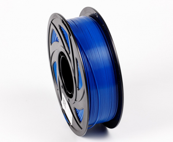 Фото 2 - Синій PETG (ПЕТГ) coPET пластик для 3D принтера | Blue PETG 1кг | 1.75мм | 330м