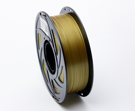 Фото 4 - Бронзовый Металлик PETG пластик для 3D принтера PETG Filament Metal bronze 1кг | 1.75мм | 330м
