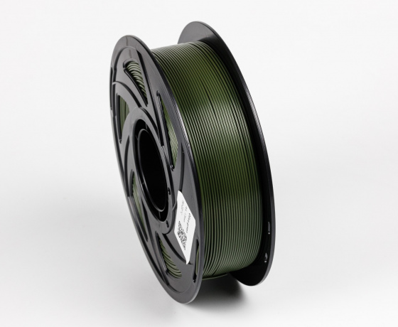 Фото 4 - Хакі Оливково-зелений PLA пластик для 3D принтера | ⚔ Pla Olive Green RAL 6003 ⚔ 1кг | 1.75мм | 330м