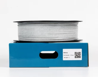 Білий Мармуровий PLA-пластик Marble white1кг | 1.75мм | 330м