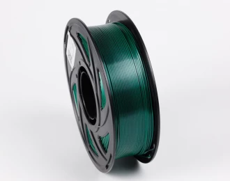 Смарагдово-зелений Чорний Шовковий Пла Пластик | PLA SILK Emerald Green Black 1кг | 1.75мм | 330м